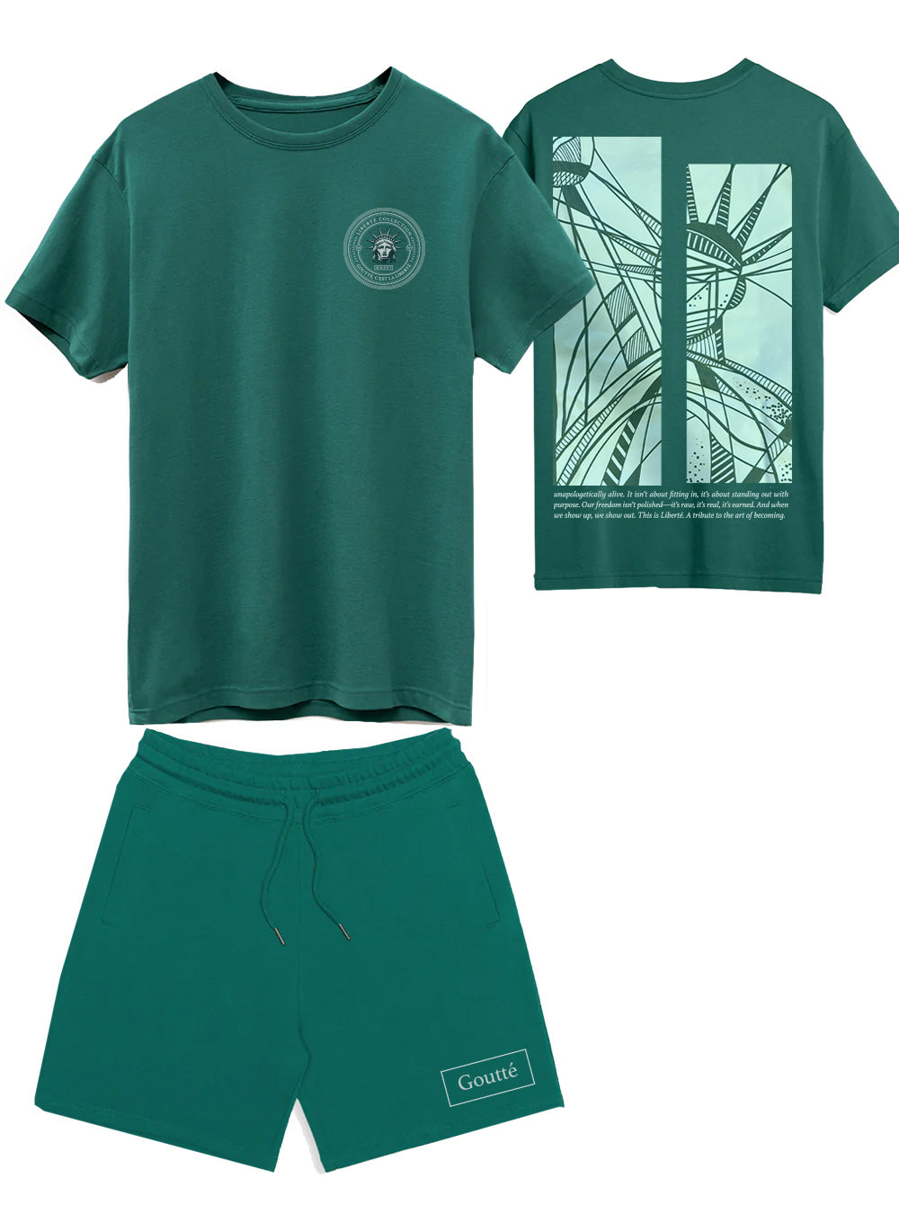 C'est La Liberté - Green/Mint - Liberté Collection