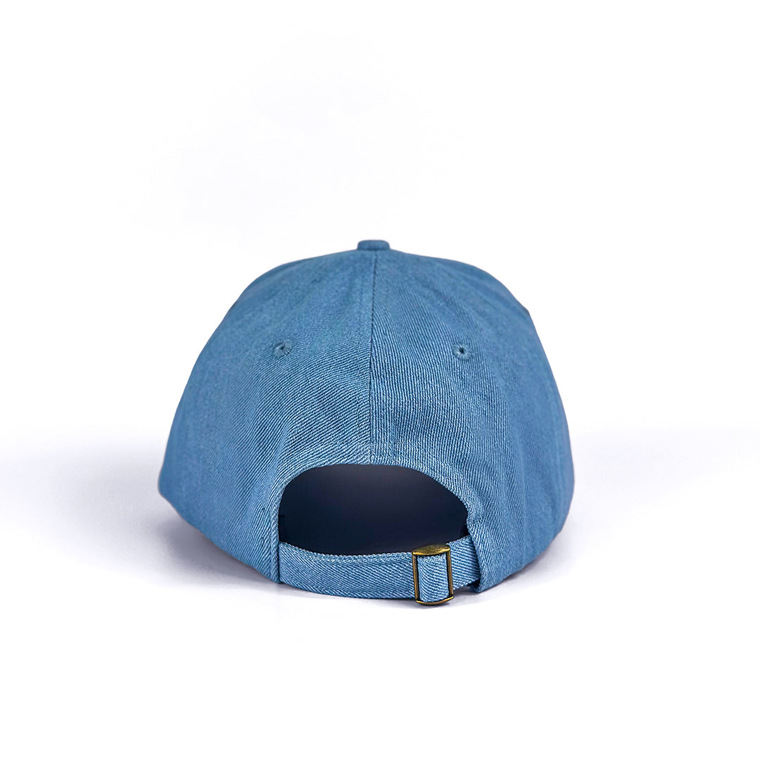 Denim Baseball Cap -  Diamant Bleu