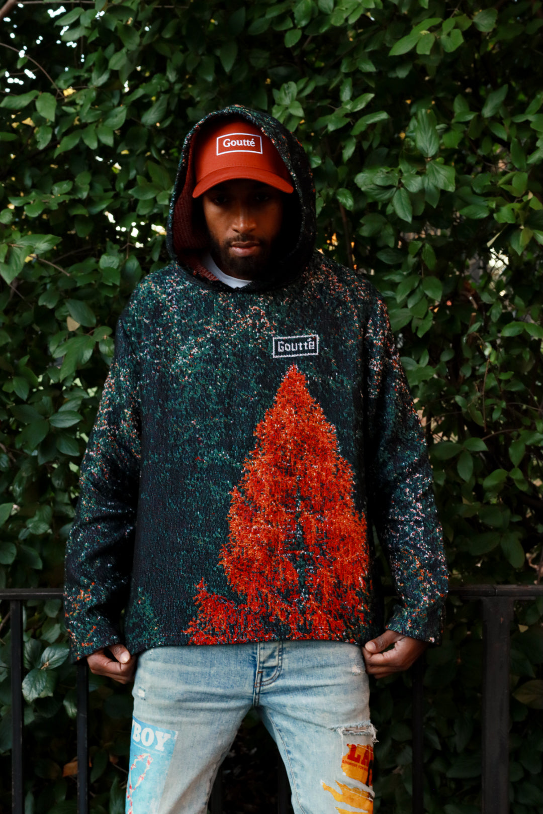 Embracing Change Tapestry Hoodie