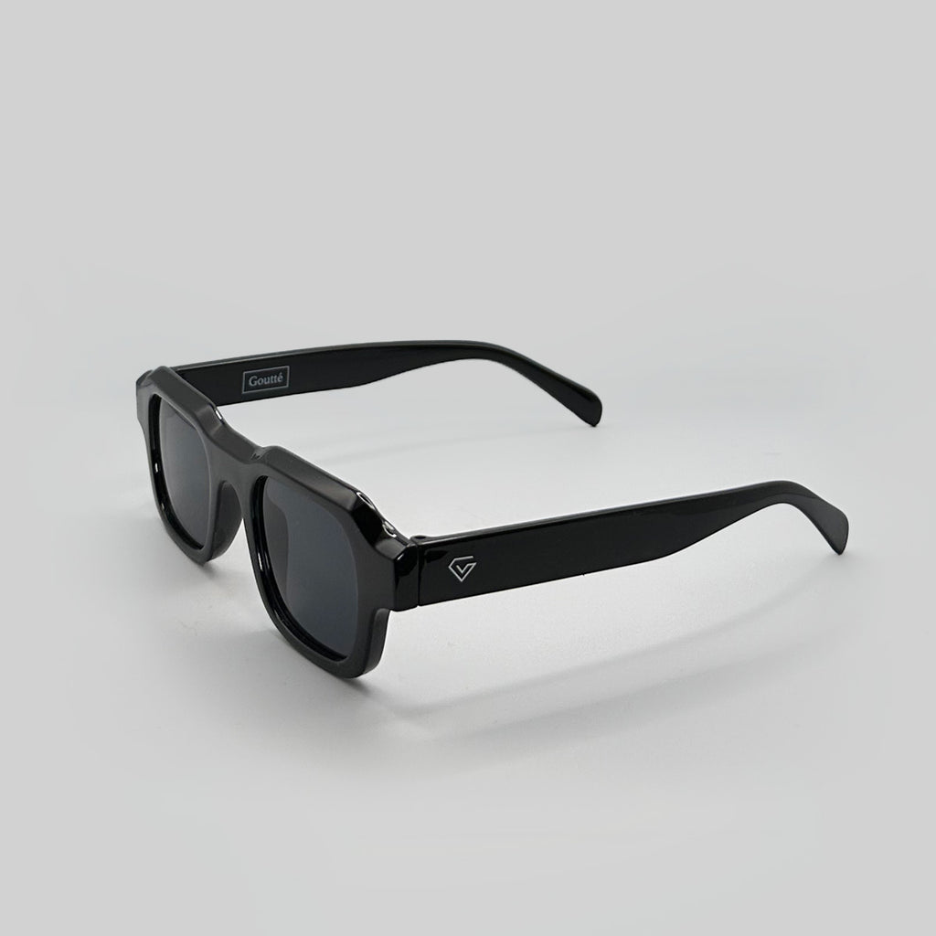 Diamond Drip Sunglasses - Black - SOC01