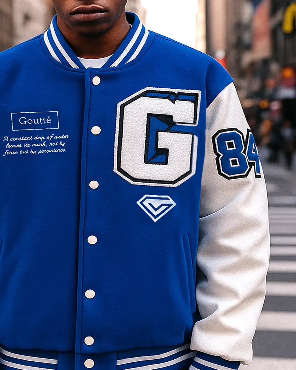 Goutté Varsity Jacket - Persistence