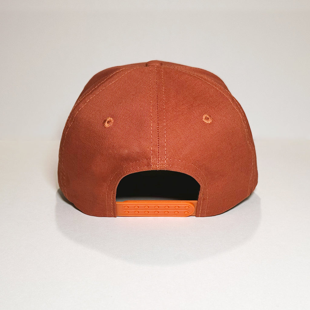 Clay Snapback Cap - Brushed Cotton with Satin Lining Cap