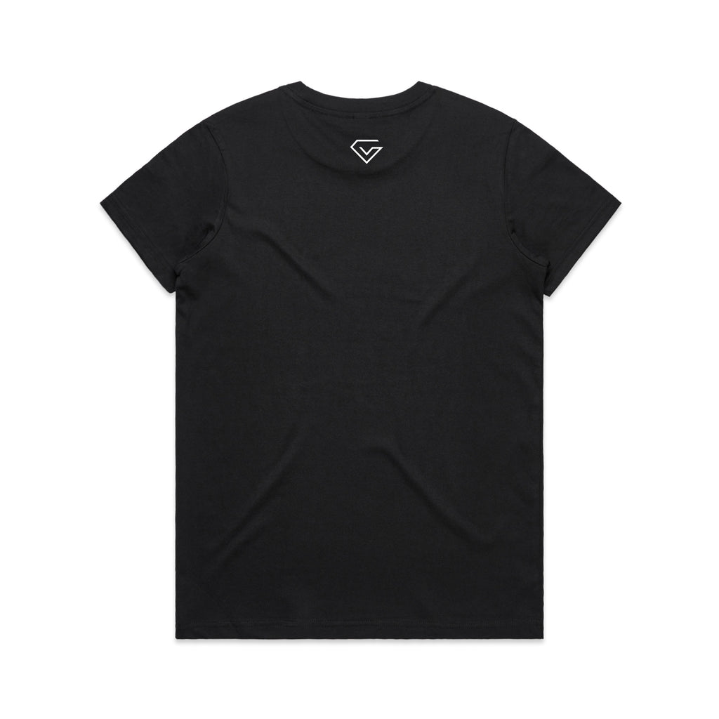 Classic Logo Tee - Women's - Black Organic