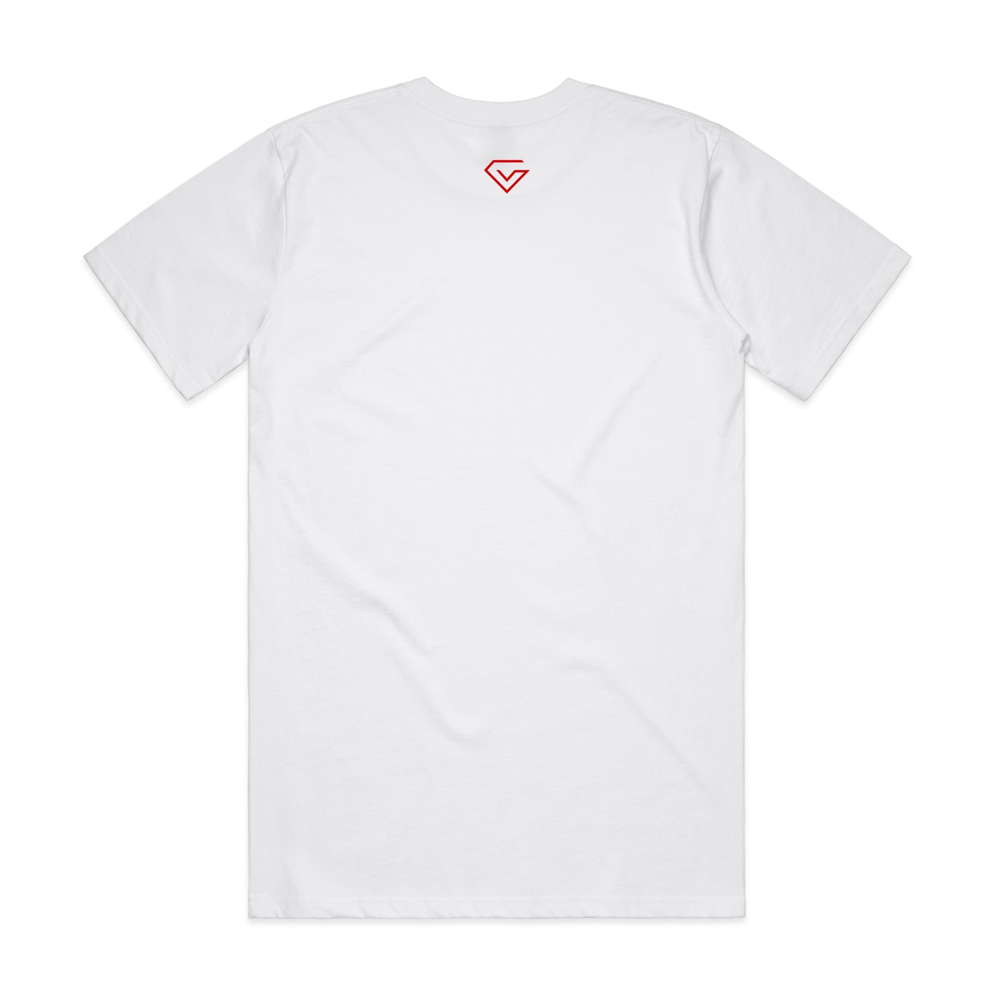 Classic Logo Tee - White with a Red Pen